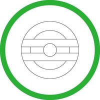 Line Green Gradient Design vector