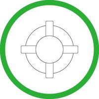 Lifesaver Creative Icon Design vector