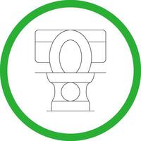 Bathroom Creative Icon Design vector