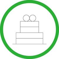 Cake Creative Icon Design vector