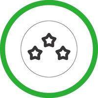 Line Green Gradient Design vector