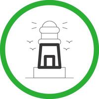 Lighthouse Creative Icon Design vector