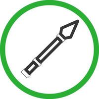 Spear Creative Icon Design vector