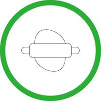 Rolling Pin Creative Icon Design vector