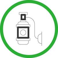 Oxygen Tank Creative Icon Design vector