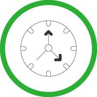Clock Creative Icon Design vector