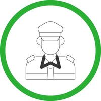 Captain Creative Icon Design vector