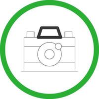 Camera Creative Icon Design vector