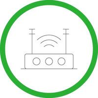 diseño de icono creativo wifi vector