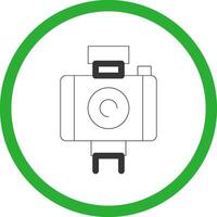 Camera Creative Icon Design vector