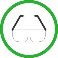 Glasses Creative Icon Design vector