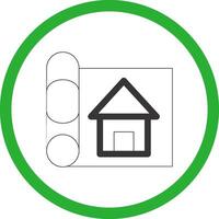 House Sketch Creative Icon Design vector