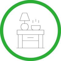 Nightstand Creative Icon Design vector