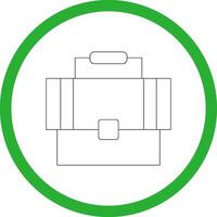 Briefcase Creative Icon Design vector