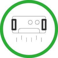 Air Conditioning Creative Icon Design vector