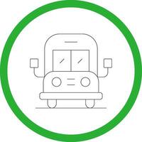 diseño de icono creativo de autobús vector