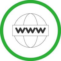 WWW Creative Icon Design vector