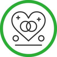 Line Green Gradient Design vector