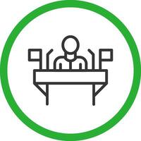 Democracy Creative Icon Design vector