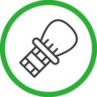 Brush Creative Icon Design vector