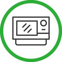 Microwaves Creative Icon Design vector