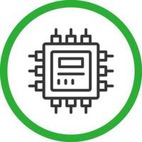 Cpu Creative Icon Design vector