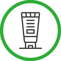 Cream Creative Icon Design vector