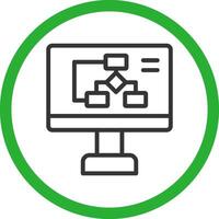 Algorithm Creative Icon Design vector