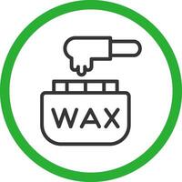 Wax Creative Icon Design vector