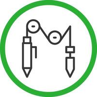 Separation Creative Icon Design vector