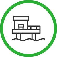 Dock Creative Icon Design vector