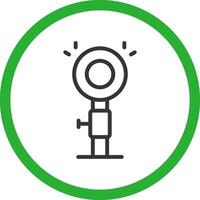 Light Creative Icon Design vector
