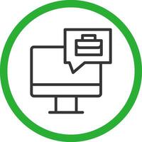 Work Creative Icon Design vector