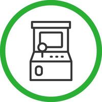 Line Green Gradient Design vector
