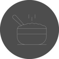 Porridge Creative Icon Design vector