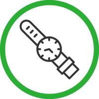 Wristwatch Creative Icon Design vector