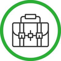 Briefcase Creative Icon Design vector