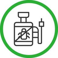 Pesticide Creative Icon Design vector