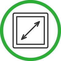 Maximize Creative Icon Design vector