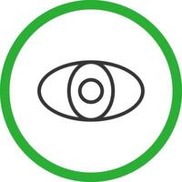 Eye Creative Icon Design vector