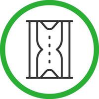 Hourglass Creative Icon Design vector