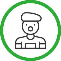 Mime Creative Icon Design vector