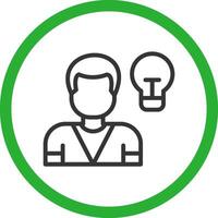 Idea Creative Icon Design vector