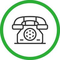 Telephone Creative Icon Design vector