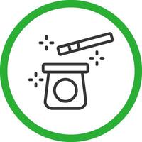 Magic Trick Creative Icon Design vector