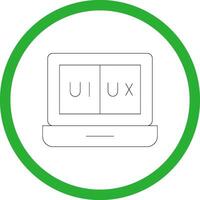 Ui Ux Creative Icon Design vector