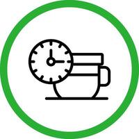 Tea Time Creative Icon Design vector