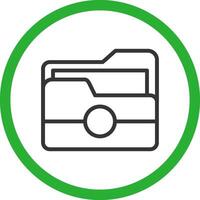Folders Creative Icon Design vector