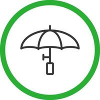 Umbrella Creative Icon Design vector