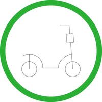 Line Green Gradient Design vector